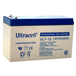 Acumulator 12V,  7 A/h